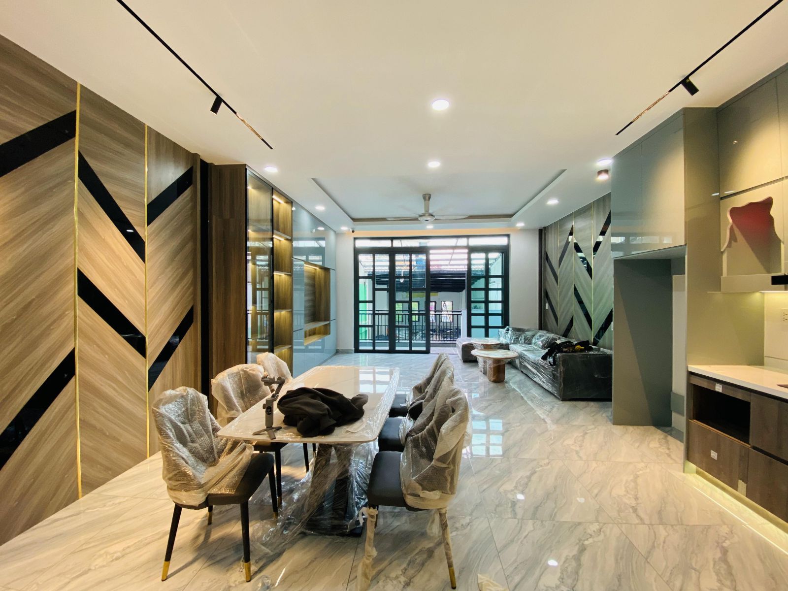 phong bếp phong cách luxury