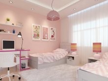 Xu hướng thiết kế nội thất phòng ngủ cho bé gái hiện đại mới nhất 2024