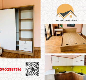 Nội thất gỗ mdf lõi xanh chống ẩm giá rẻ tại HCM