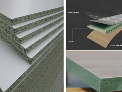 Gỗ MDF Lõi Xanh Chống Ẩm và Ứng Dụng Trong Nội Thất Gỗ