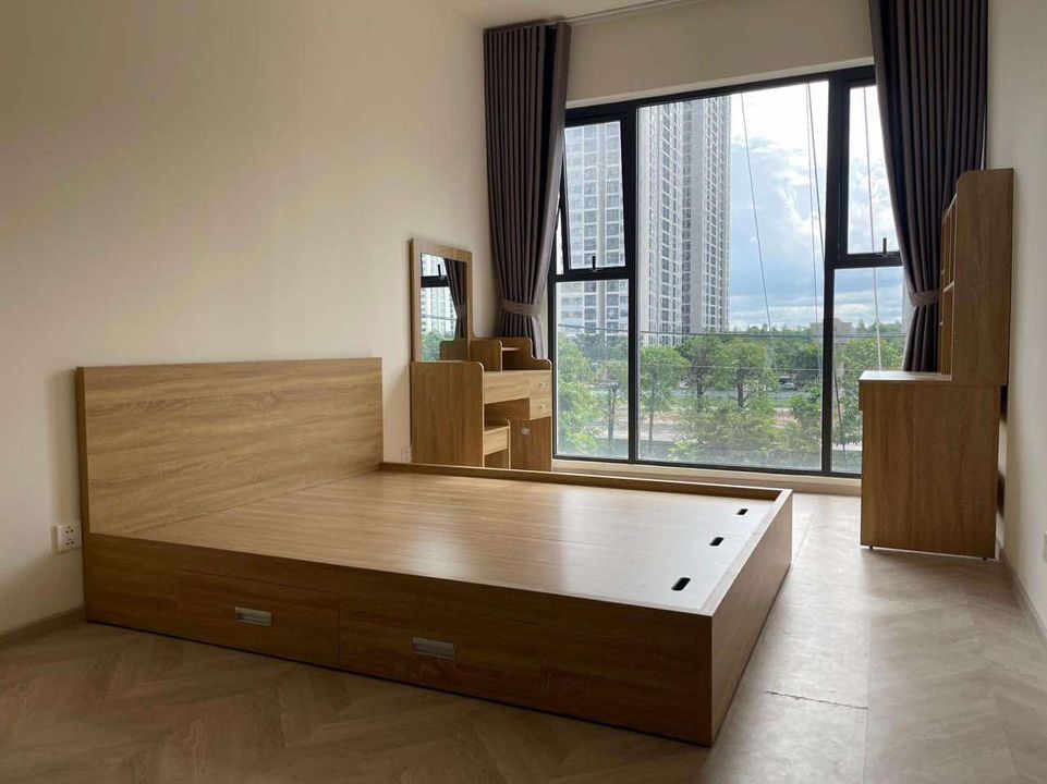 Combo nội thất phòng ngủ gỗ mdf lõi xanh chống ẩm