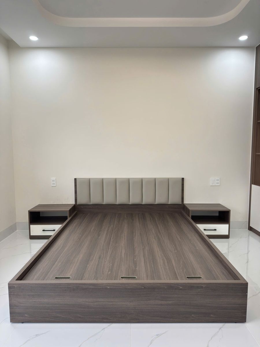 Thi công nội thất phòng ngủ gỗ công nghiệp Bình Dương
