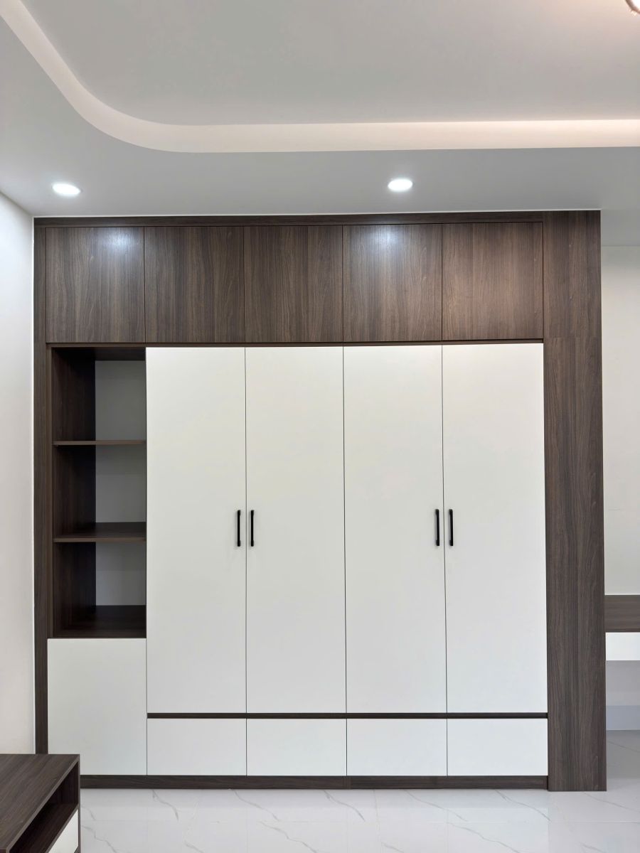Thi công nội thất phòng ngủ gỗ công nghiệp Bình Dương