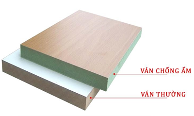 So sánh gỗ công nghiệp MDF thường và MDF lõi xanh chống ẩm