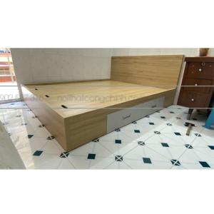 Giường ngủ MDF 1m6 có hộc kéo giá - 3.800.000đ