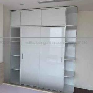 Thi công nội thất tủ quần áo gỗ công nghiệp hcm