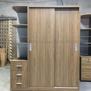 Tủ quần áo cửa lùa 1m6 có kệ hông tại Gò Vấp HCM