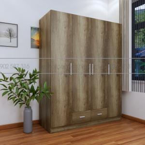 TỦ QUẦN ÁO GỖ CÔNG NGHIỆP TẠI GÒ VẤP