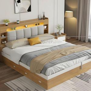 Địa chỉ đóng giường gỗ công nghiệp tại tphcm